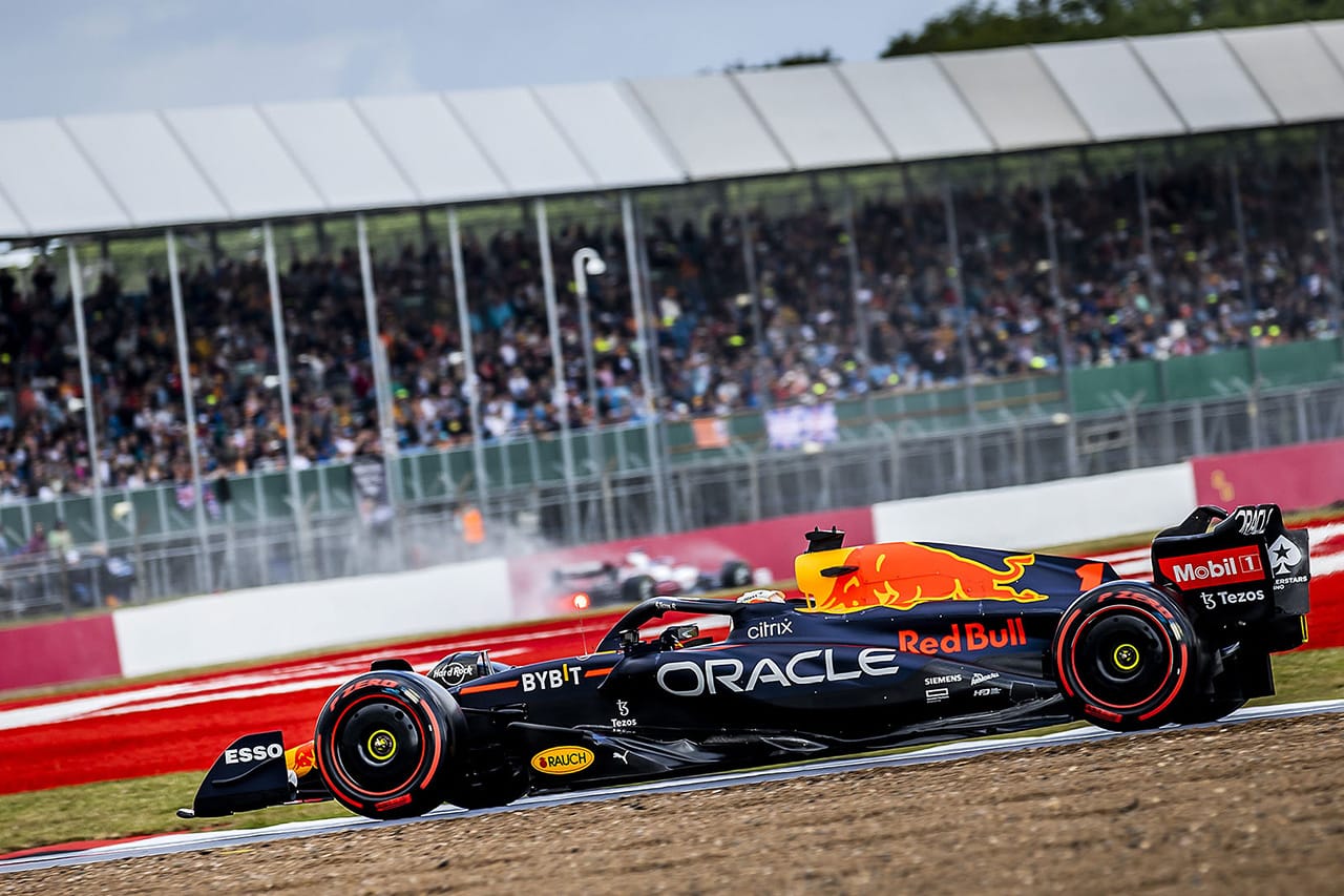 2022年 F1イギリスGP フリー走行2回目：順位結果