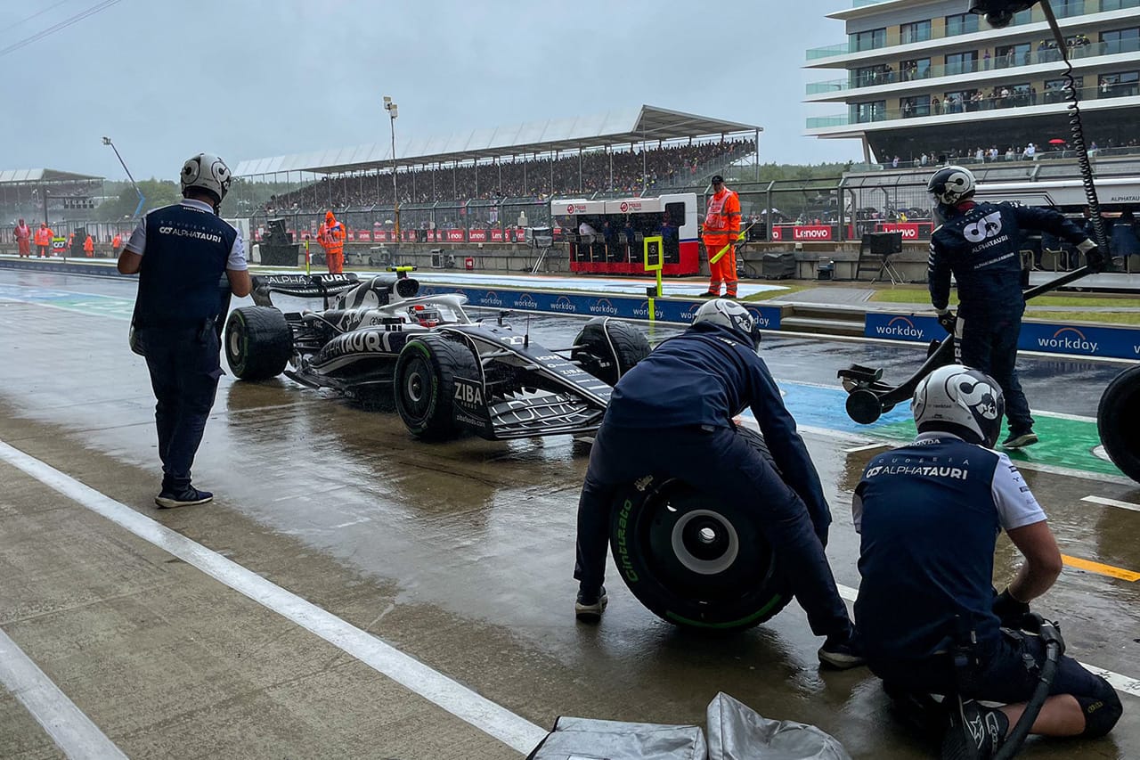F1イギリスGP 予選Q2:アルファタウリの角田裕毅&ガスリーは敗退