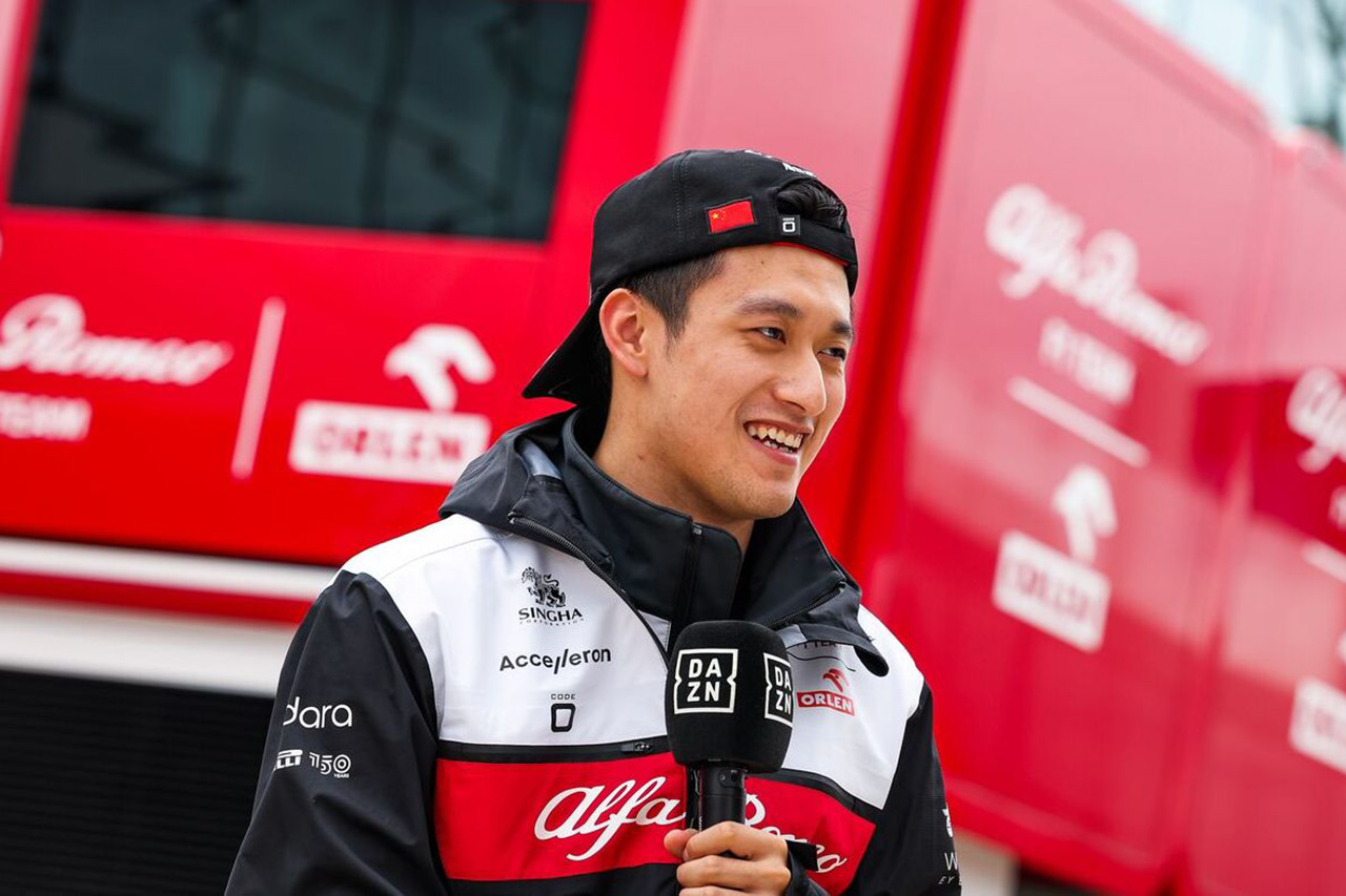 周冠宇、自己ベスト9番手 「ルーキーにしてはそれほど悪くなかったね!」