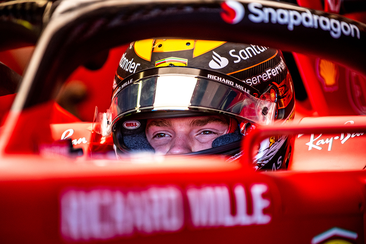 ロバート・シュワルツマン、フェラーリのF1テストで130周を走行