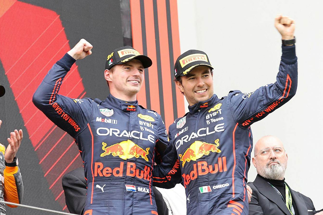レッドブルF1のセルジオ・ペレス 「フェルスタッペンとの間に嫉妬はない」