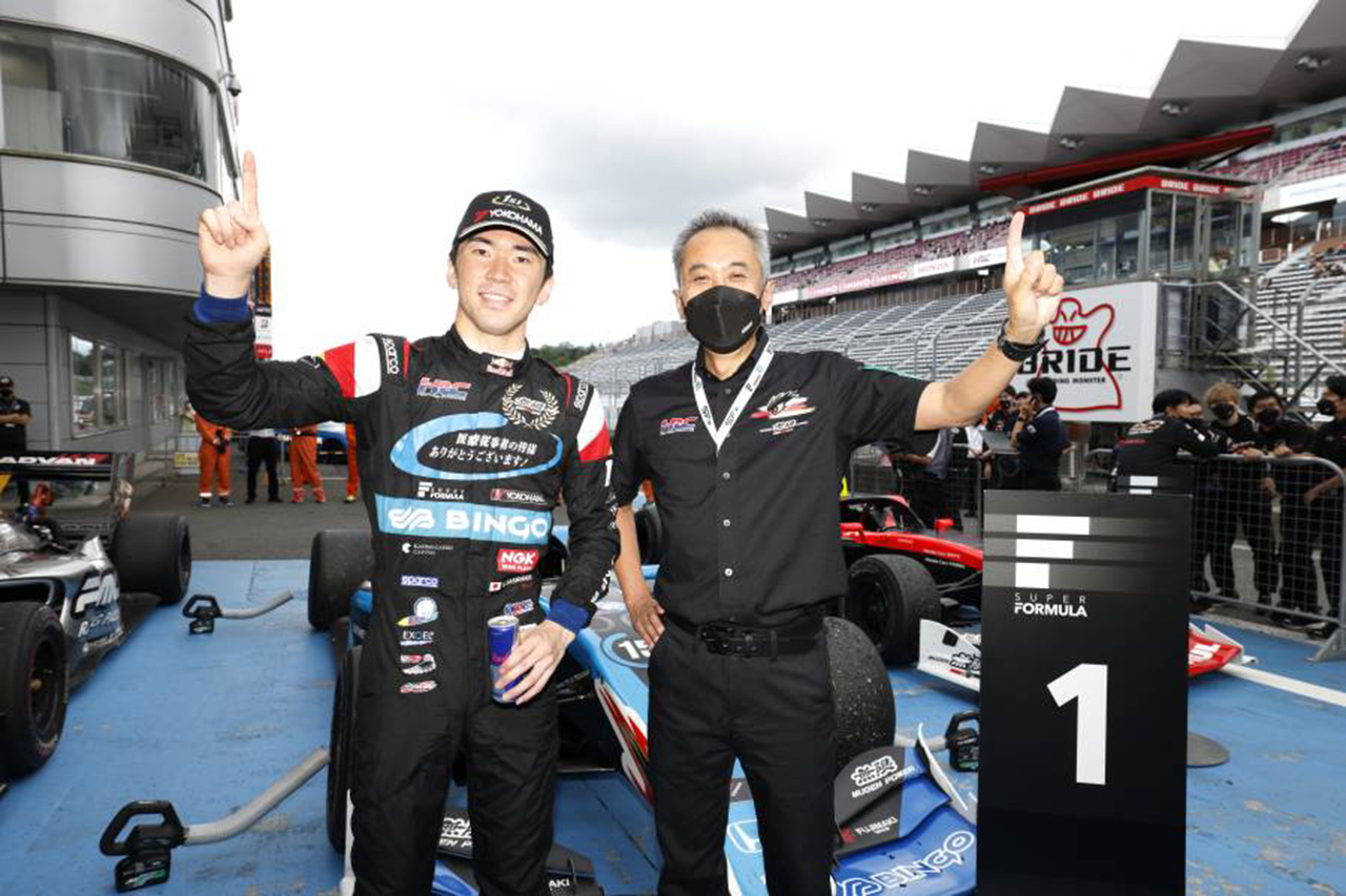 笹原右京、スーパーフォーミュラ初優勝! / 第6戦 富士スピードウェイ