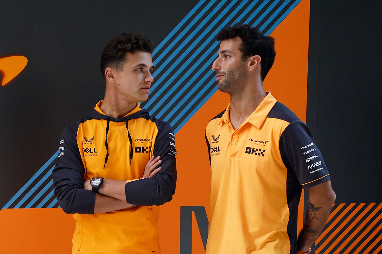 ランド・ノリス、ダニエル・リカルドがMCL36に苦労する原因を考察