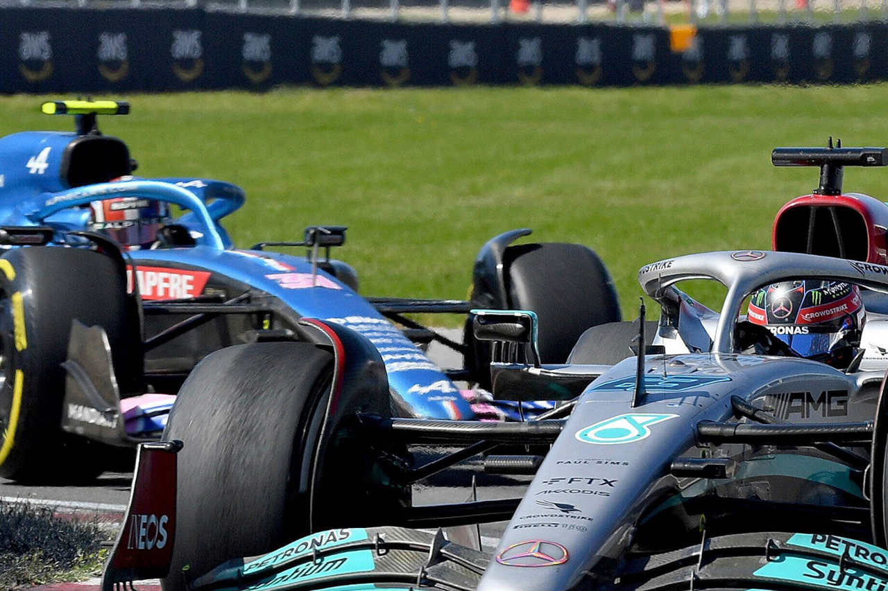 エステバン・オコン 「メルセデスF1と戦えるところまで車を改善したい」