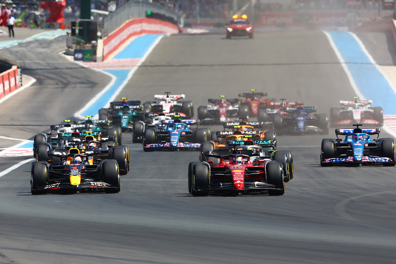 2022年 F1フランスGP 決勝：順位結果 マックス・フェルスタッペンが優勝