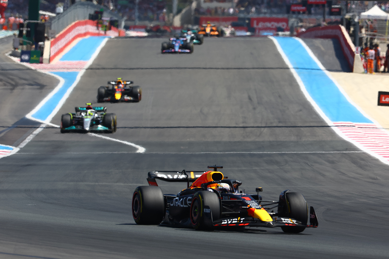 F1フランスGP 決勝 速報：マックス・フェルスタッペンが優勝