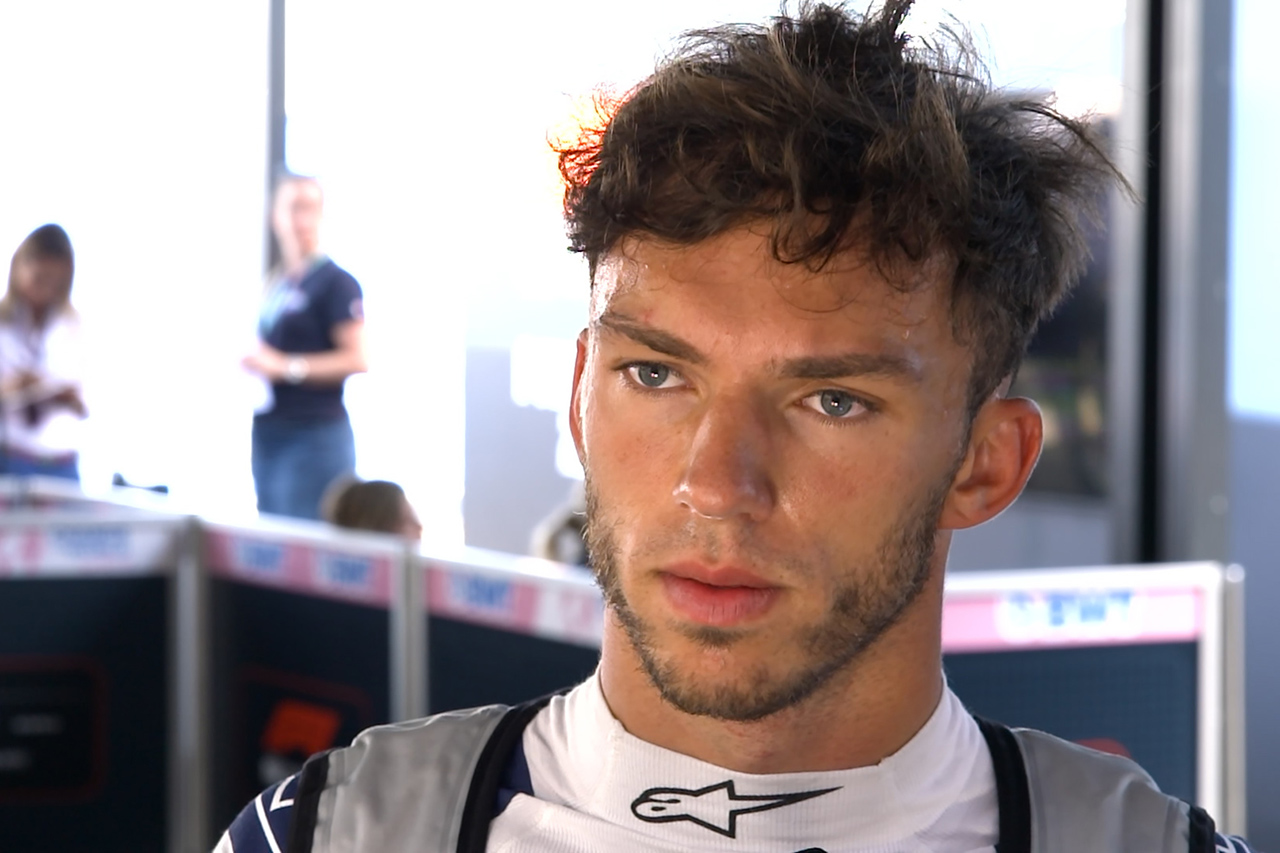 ピエール・ガスリー Q1敗退 「すべての低速コーナーでスライドしていた」