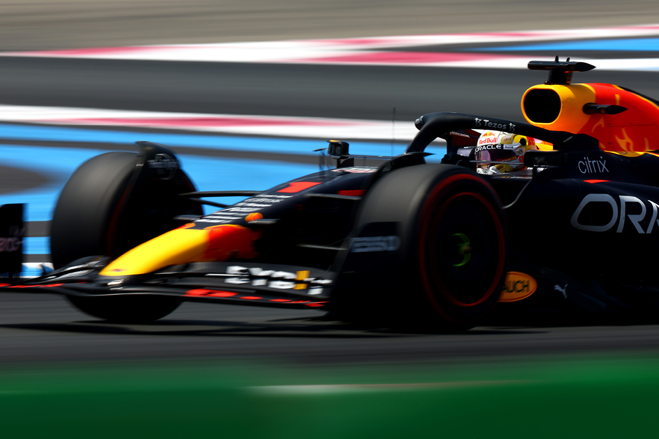 2022年 F1フランスGP 予選：順位結果 マックス・フェルスタッペンは2番手