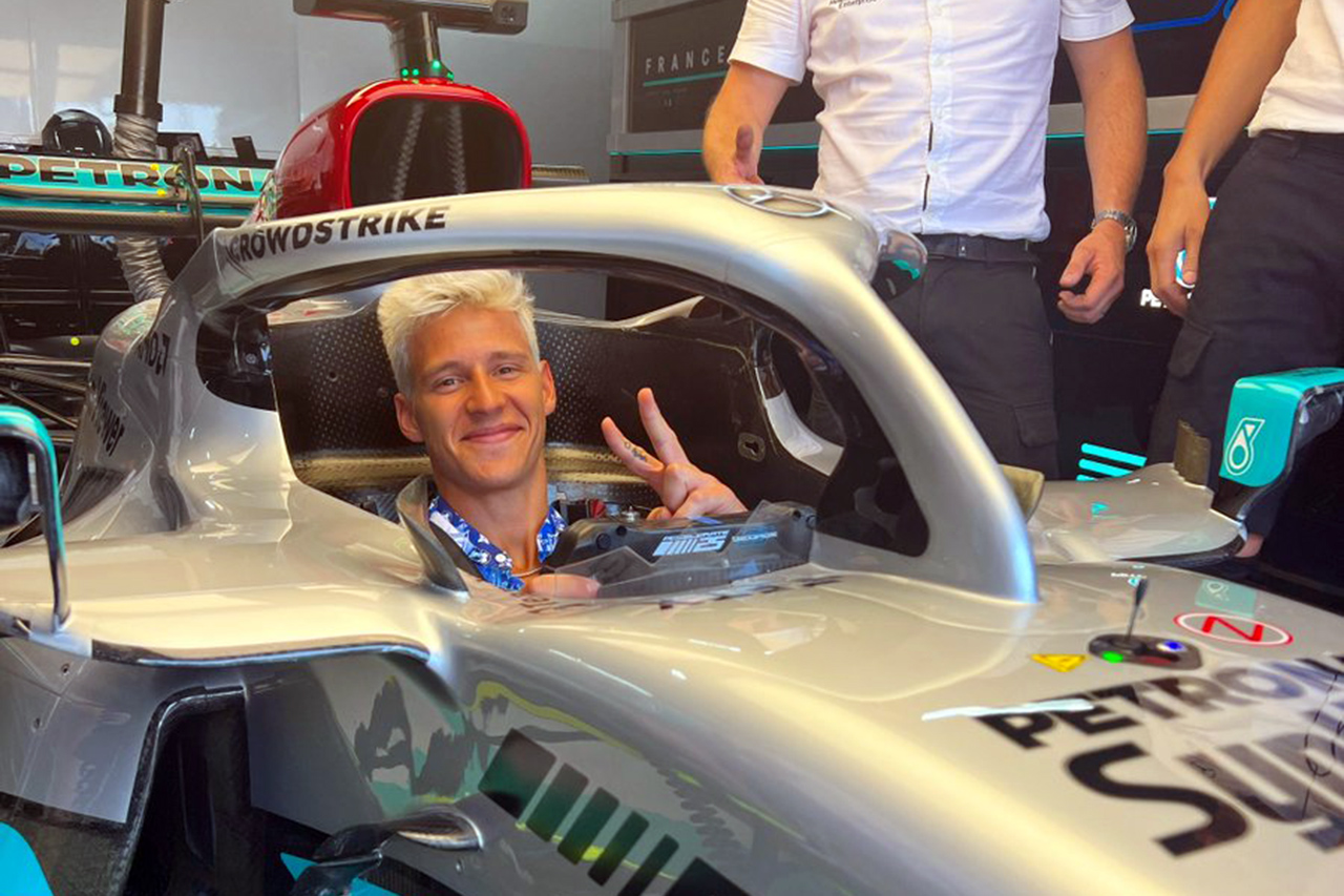 ファビオ・クアルタラロ 「メルセデスとのF1マシンテストに取り組んでいる」