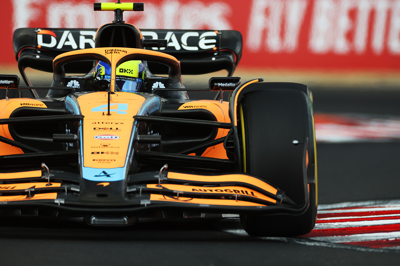 マクラーレンF1 ランド・ノリス 2番手「車のフィーリングはいい」