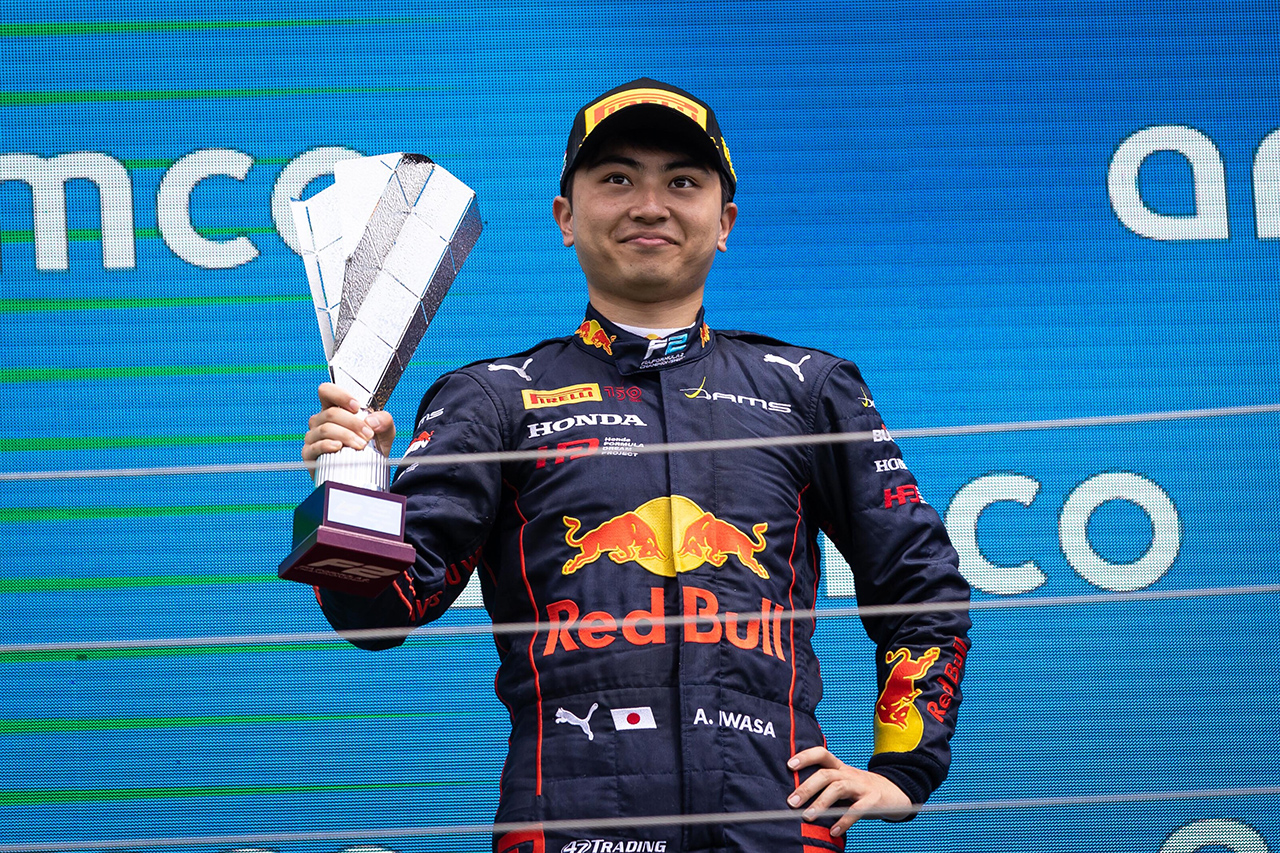 レッドブルF1育成の岩佐歩夢、3位フィニッシュで2大会連続表彰台
