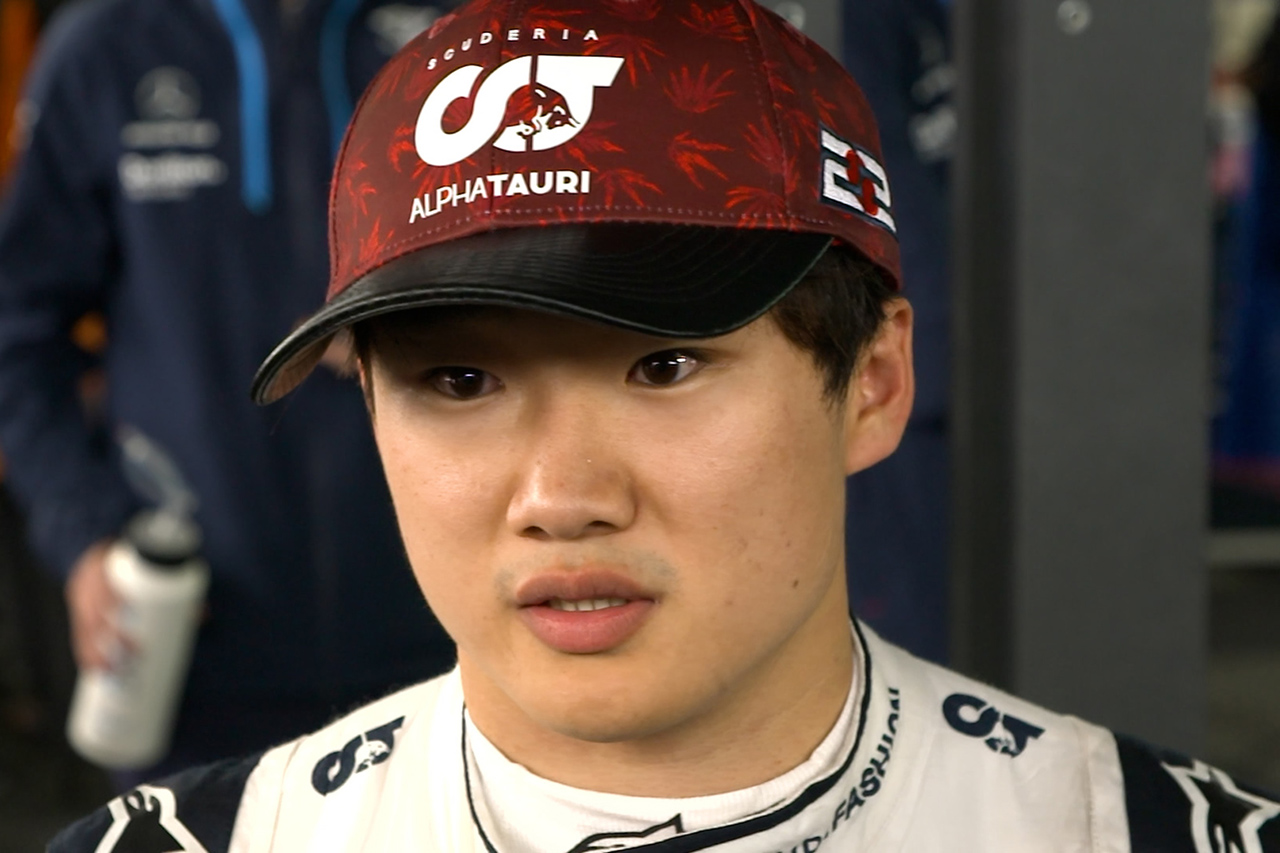 角田裕毅 19位 「ずっとマシンと格闘。レースができたとは思えなかった」