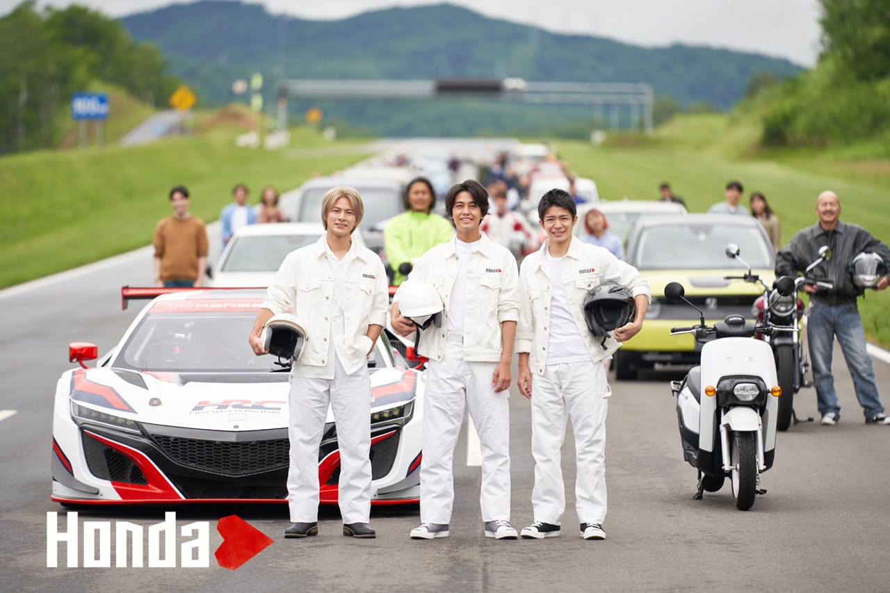 ホンダ、キンプリがNSX-GT3をドライブする新テレビCMを公開