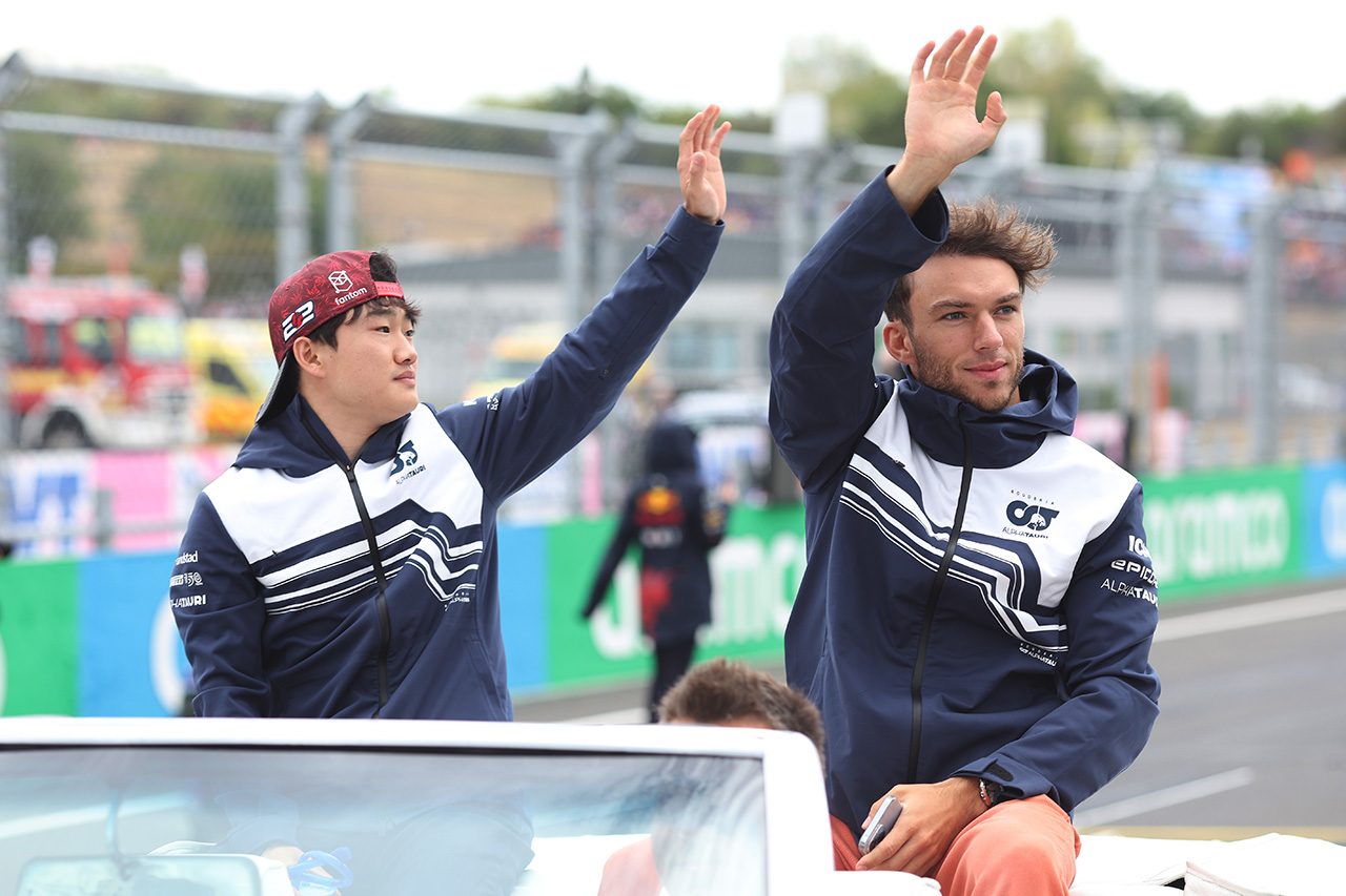 レッドブルF1首脳 「角田裕毅は一発の速さではすでにガスリーと同レベル」