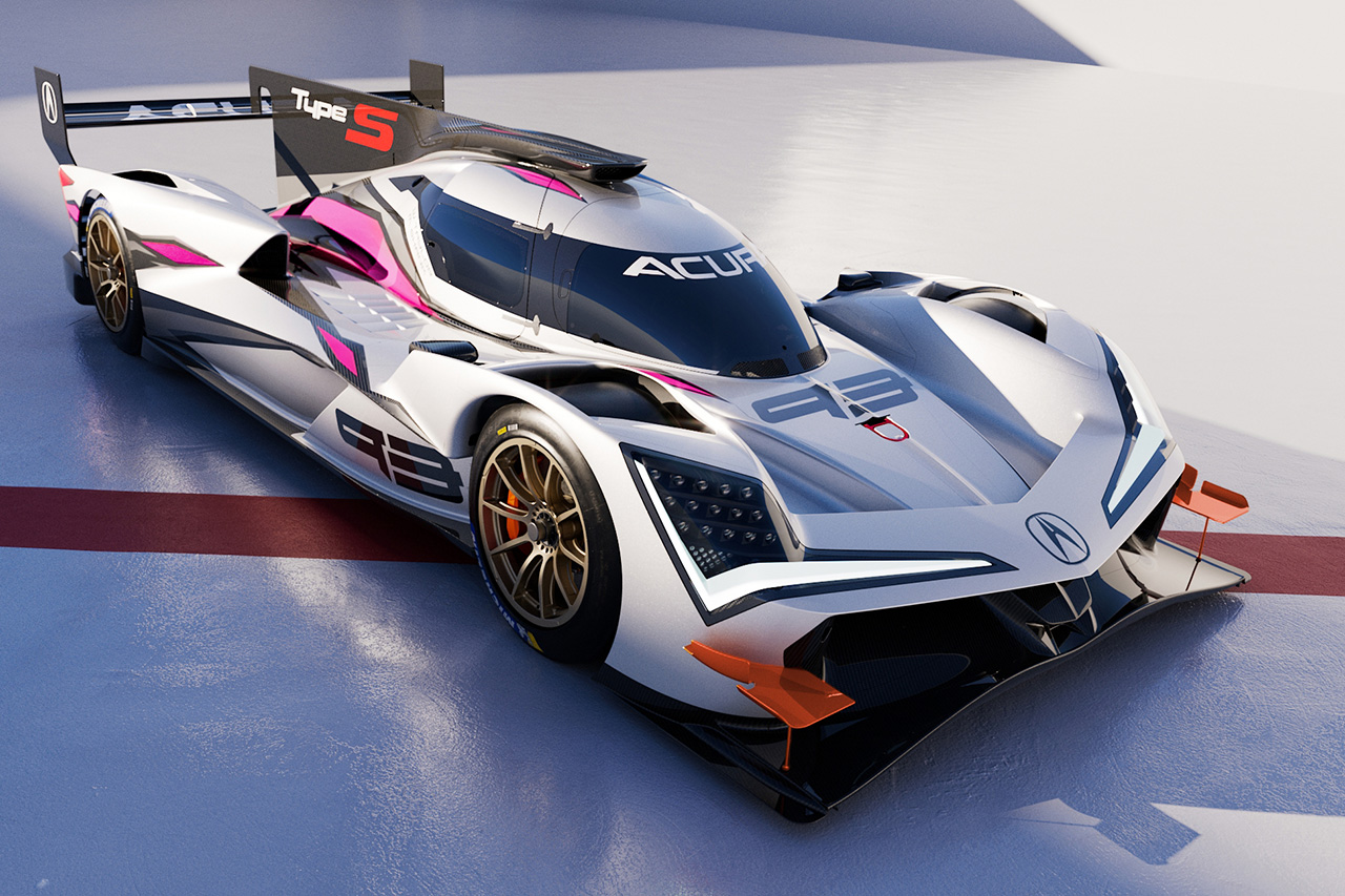 アキュラ LMDh車両『ARX-06』を公開 「ホンダF1の技術などを結集」