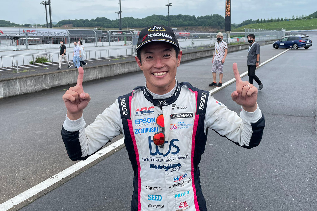 山本尚貴、スーパーフォーミュラで2年ぶりの勝利！