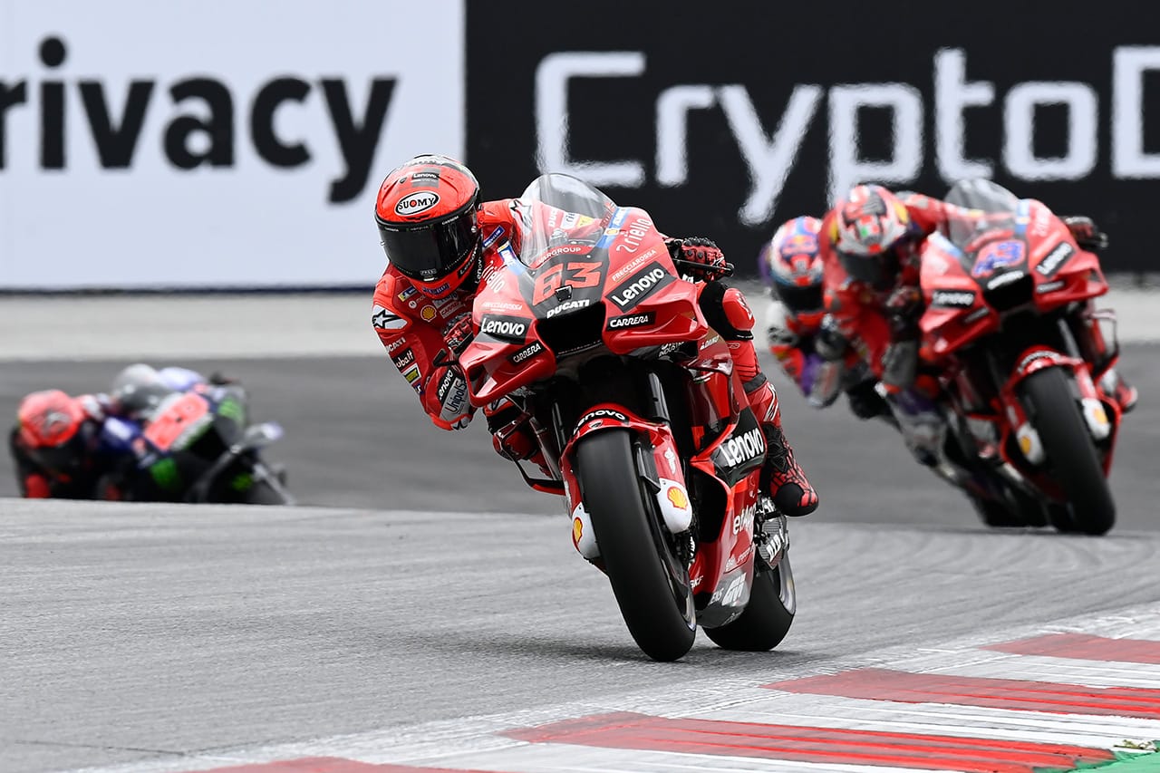 MotoGP オーストリアGP 決勝:フランチェスコ・バニャイアが3連勝