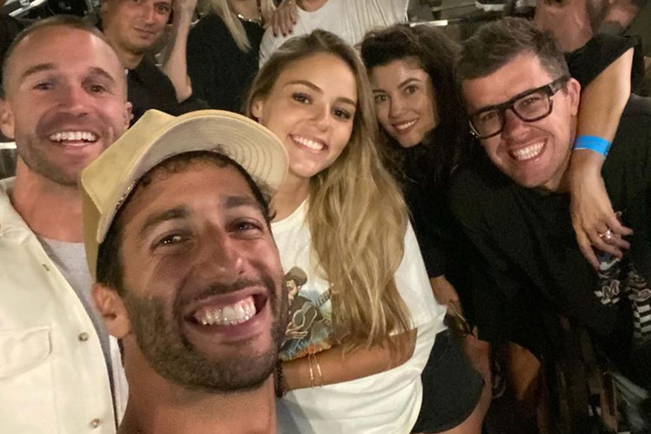 ダニエル・リカルド、元F1ドライバーのゲルハルト・ベルガーの娘と交際