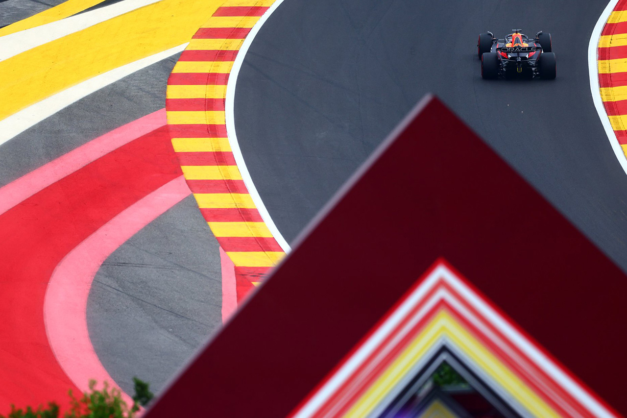 2022年 F1ベルギーGP FP3:順位結果:セルジオ・ペレスがトップ