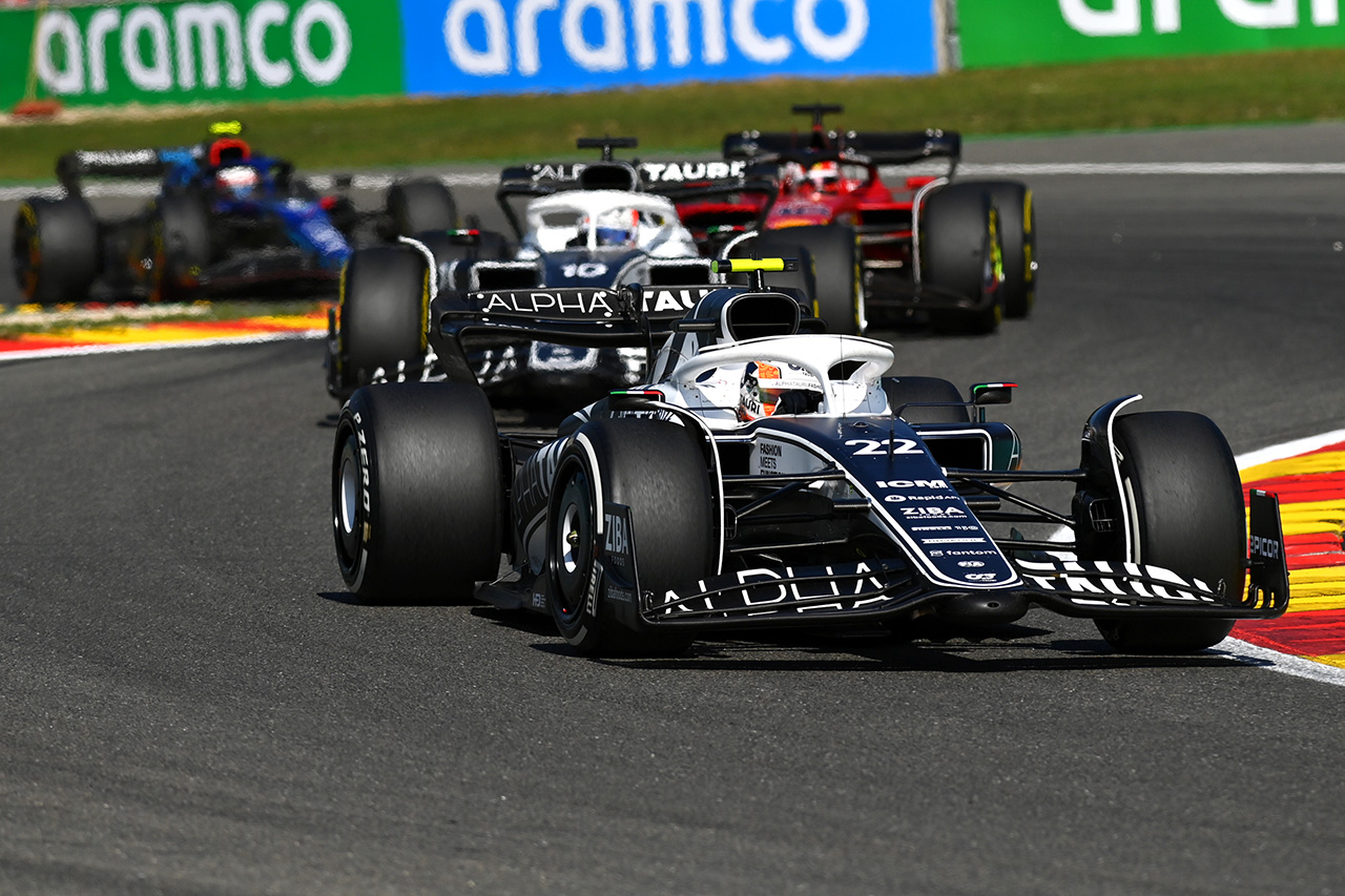 アルファタウリF1 「角田裕毅の走りは良かったので悔やまれる結果」