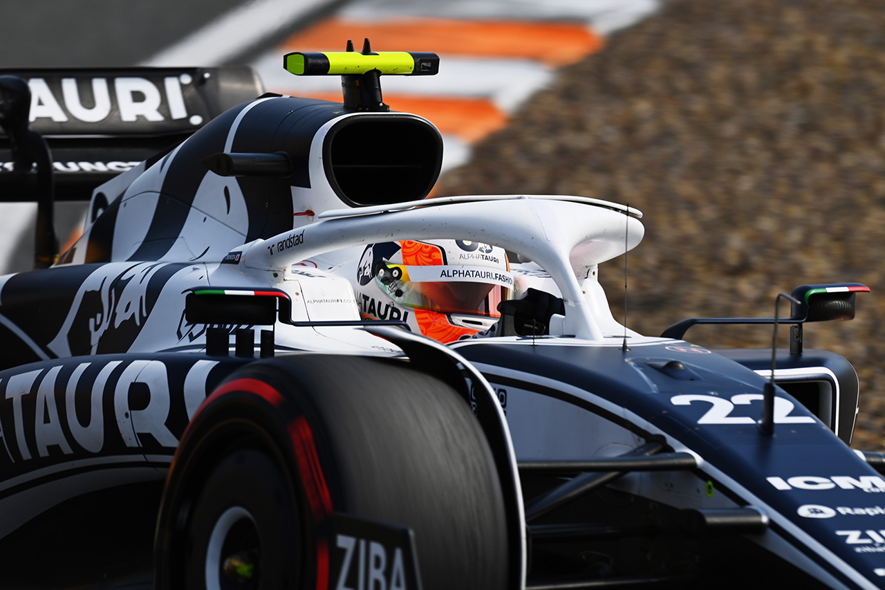 アルファタウリF1 「角田裕毅の競争力のあるショートランはポジティブ」