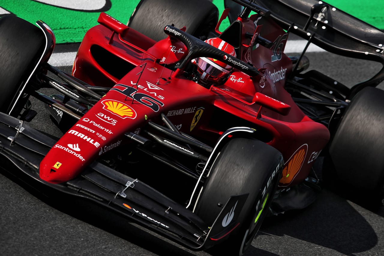F1オランダGP フリー走行2回目：ルクレール首位でフェラーリが1-2