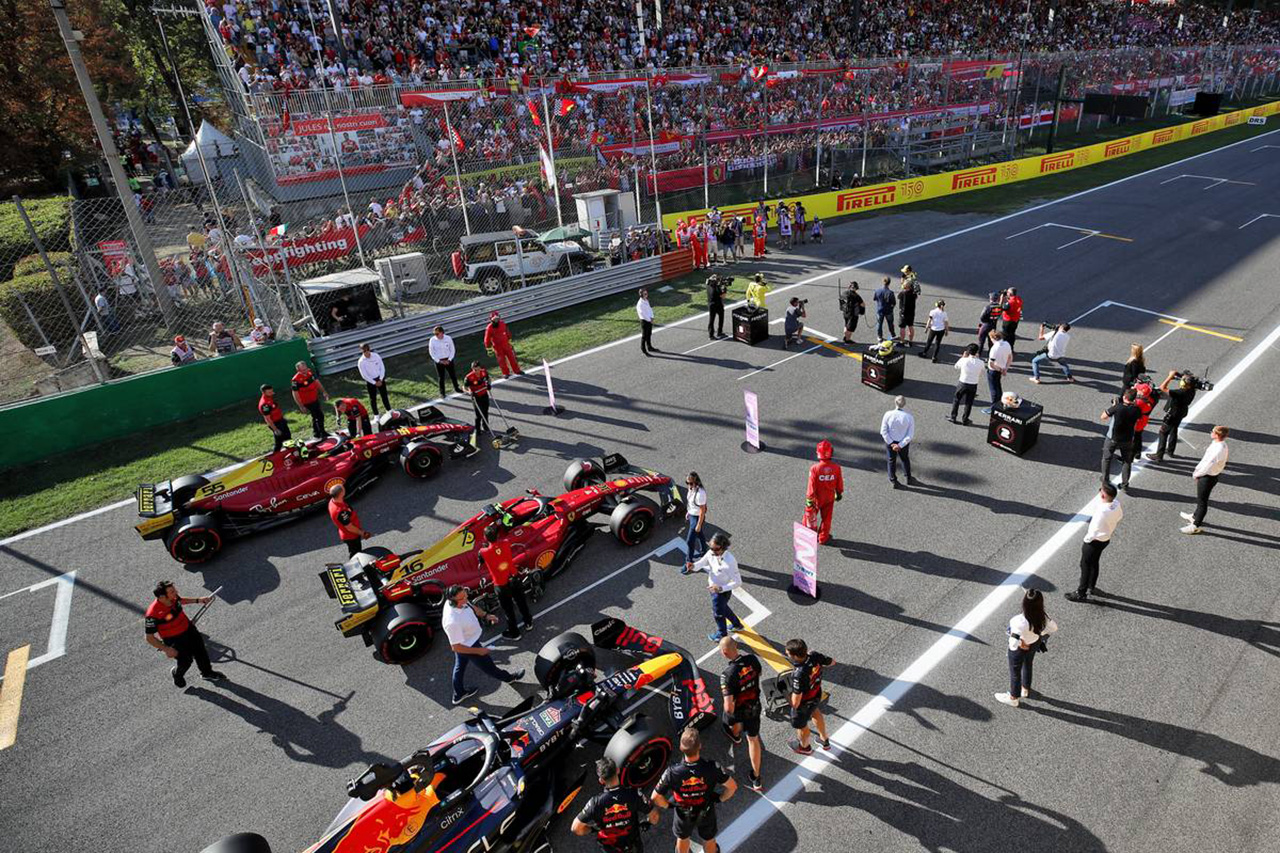 2022年 F1イタリアGP 決勝:スターティンググリッド