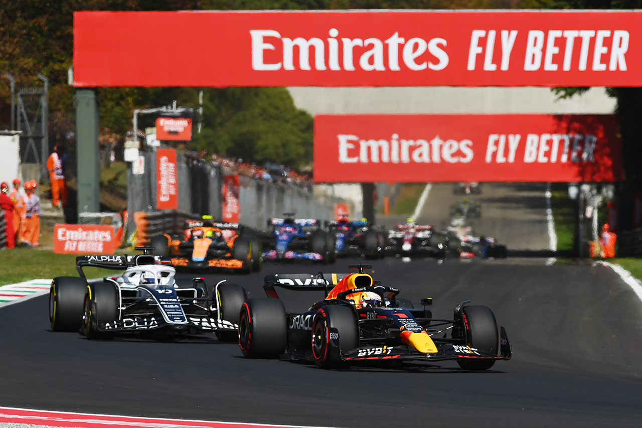 F1イタリアGP 決勝 速報:フェルスタッペンが5連勝でモンツァ初勝利