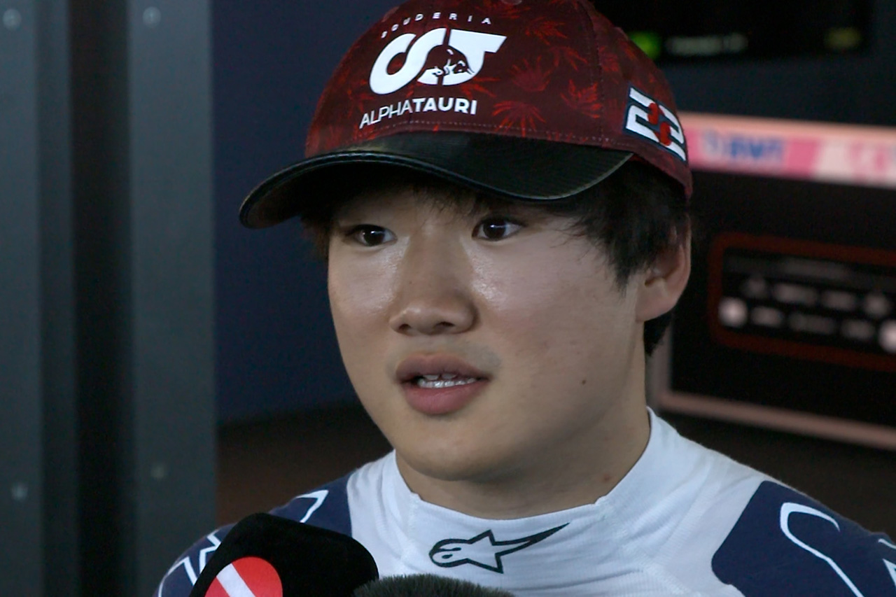 角田裕毅 「レースにペースを重視したけど予選ペースも強力だった」