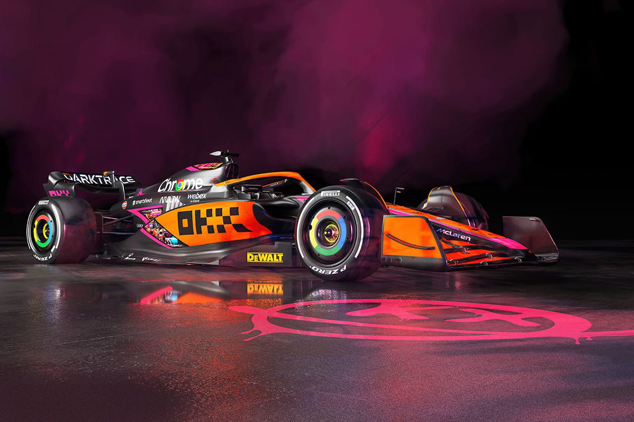 マクラーレンF1、シンガポールGPと日本GPで斬新なカラーリング