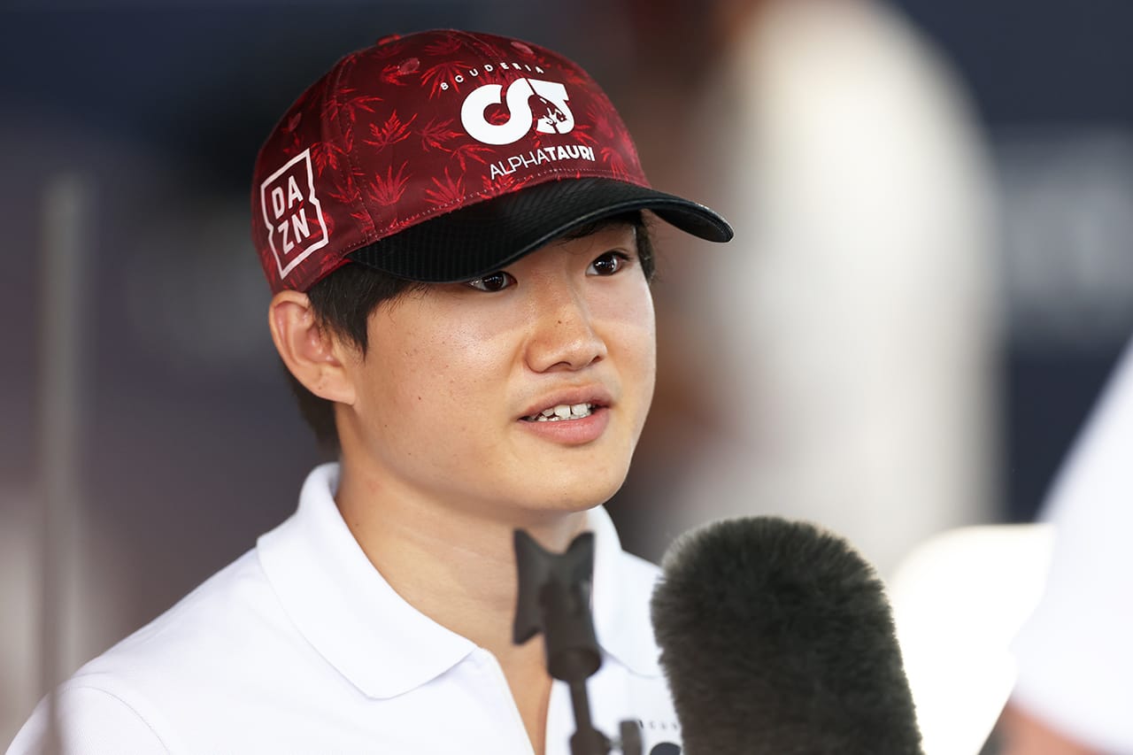 角田裕毅 「父親はアルファタウリF1との契約延長を心配していた」