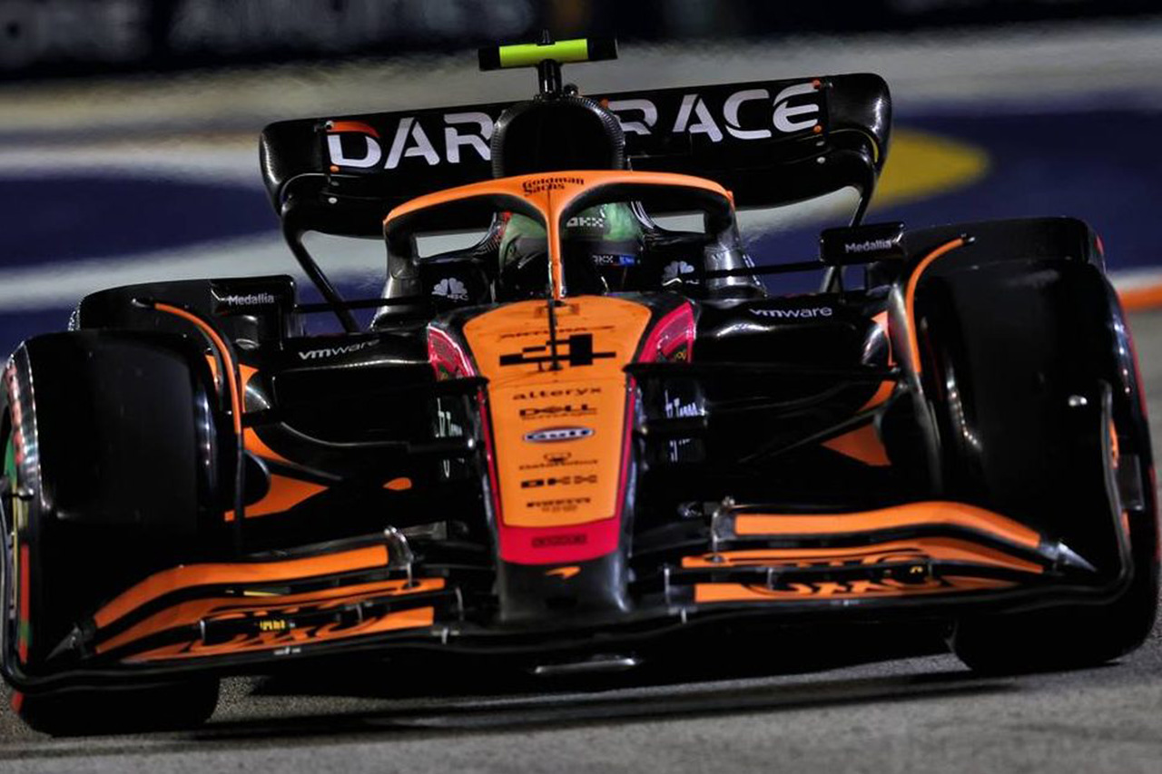 マクラーレンF1のランド・ノリス 「アップデートではなく同じレベルの別の車」