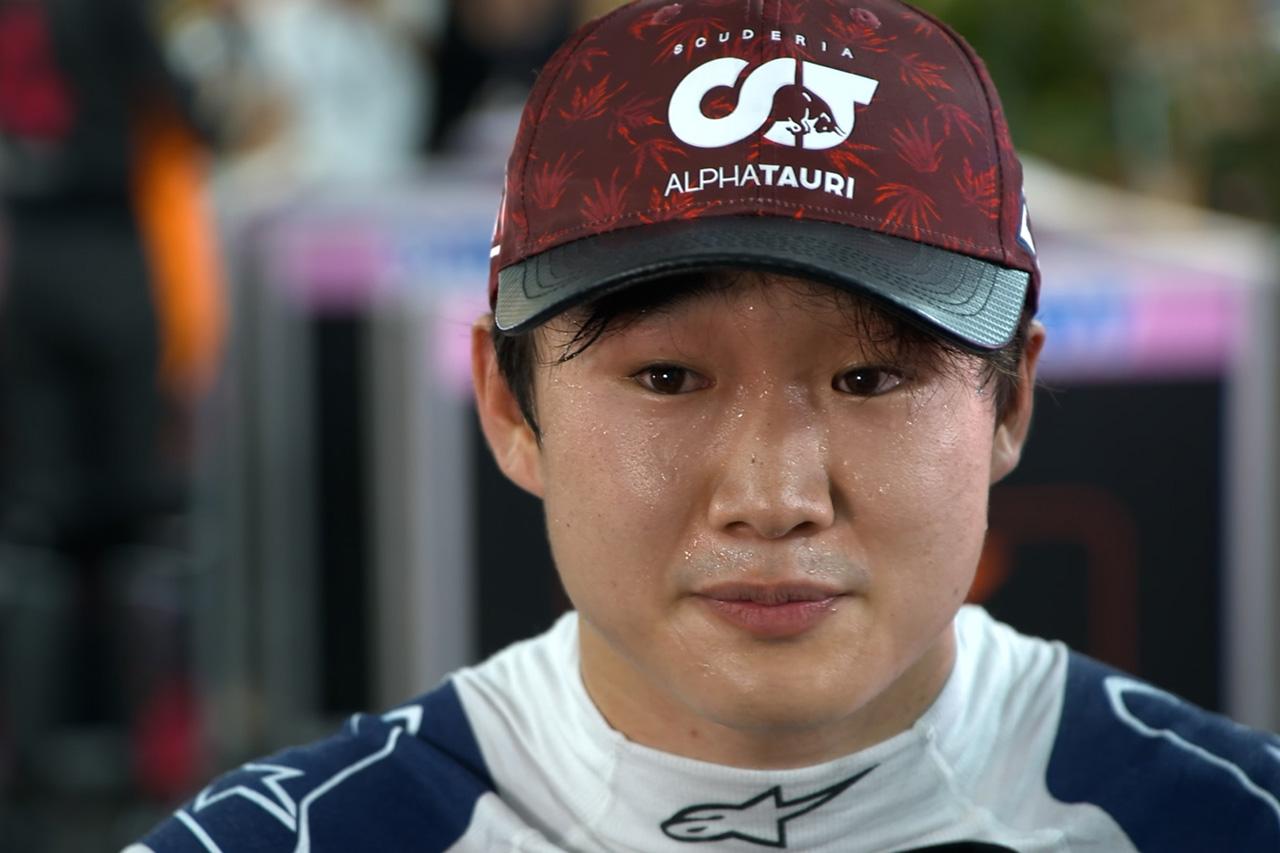 角田裕毅 「スリックでもう1周できればもっと良いタイムを残せた」