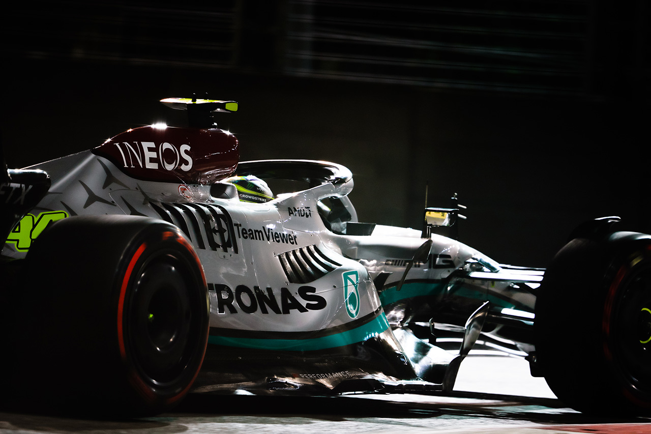 メルセデスF1代表、2023年マシンW14では「パフォーマンスの大きな塊を発見」