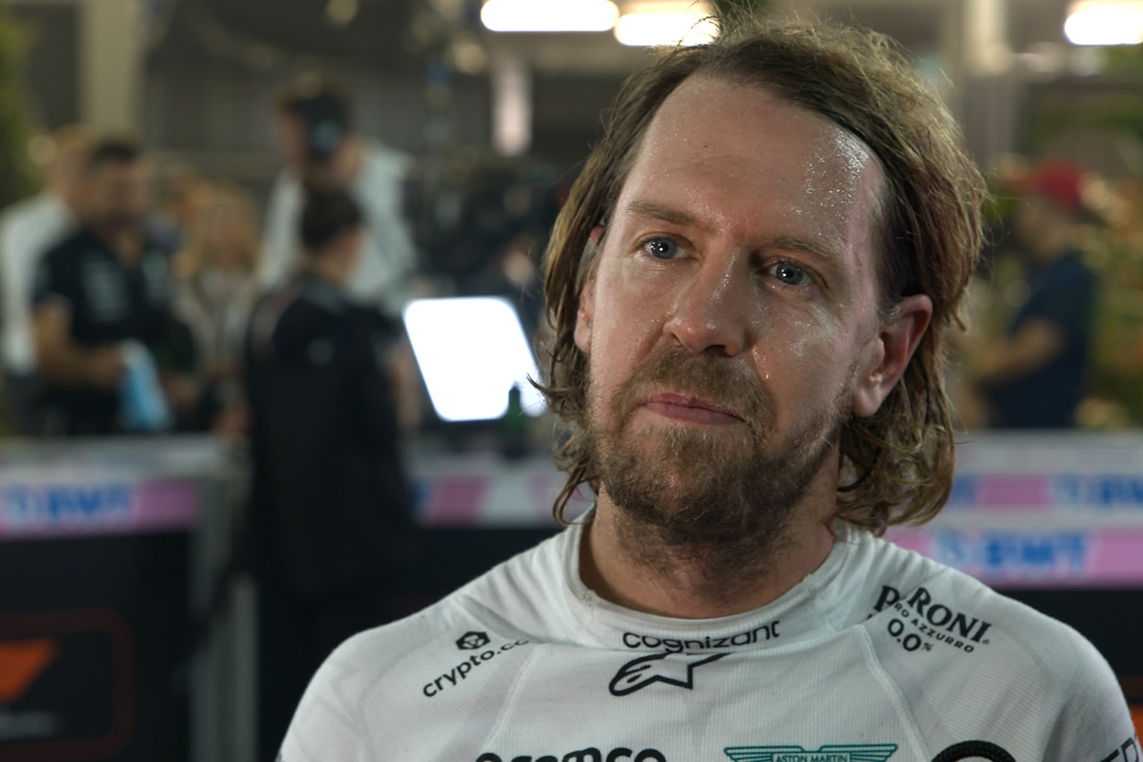 セバスチャン・ベッテル 「グリッドまでのラップでラインをチェックしていた」