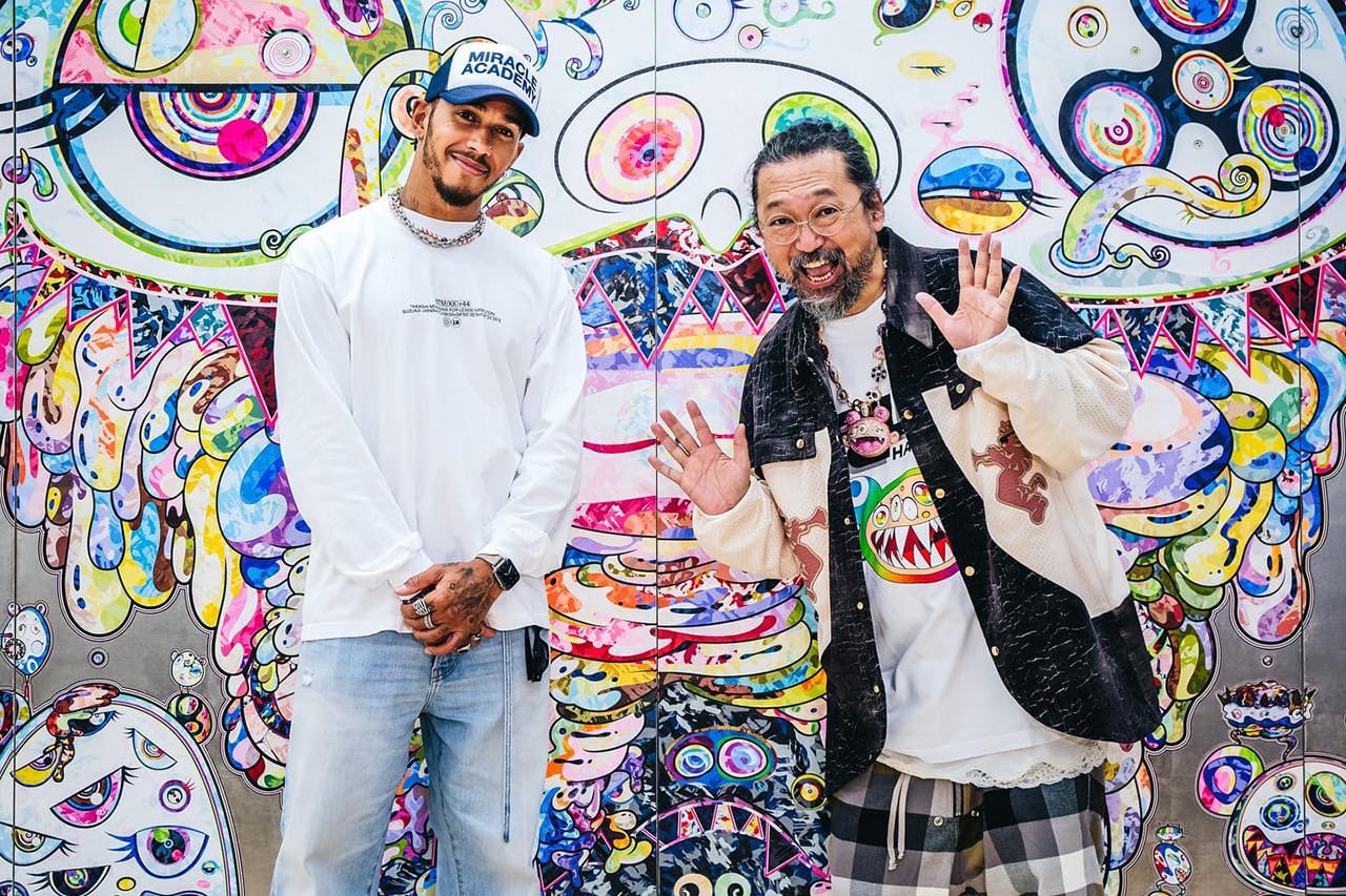 ルイス・ハミルトンのブランド『+44』が村上隆とコラボレーション