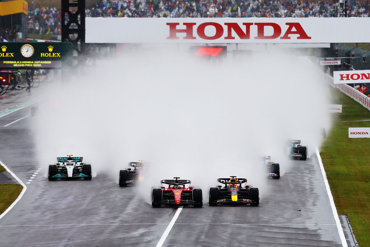 F1日本GP 決勝 速報:マックス・フェルスタッペンのチャンピオン決定!