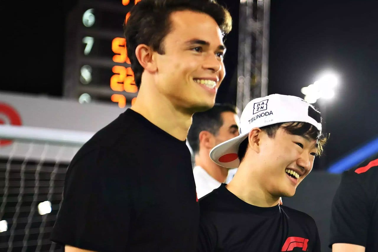 アルファタウリF1の角田裕毅&ニック・デ・フリース、珍しいF1記録を更新