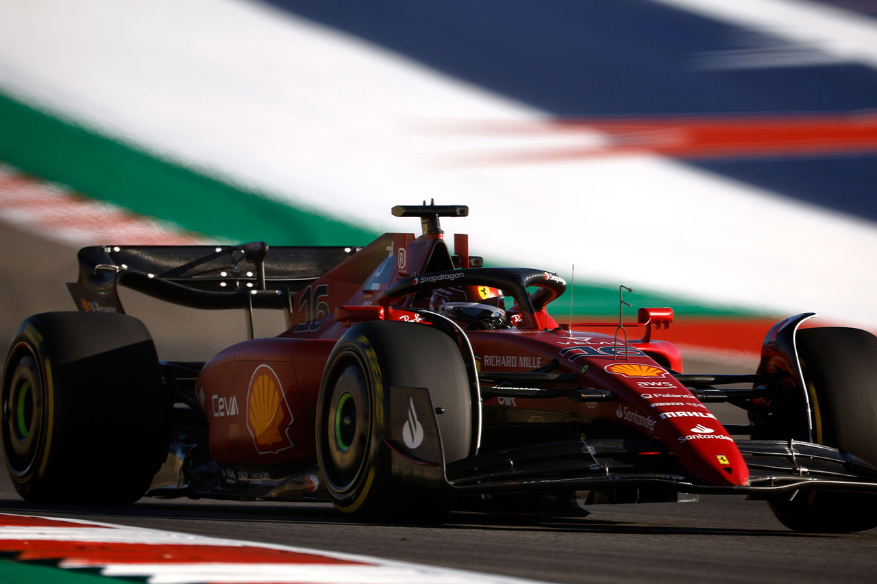 F1アメリカGP FP2:タイヤテストの特別セッションでルクレールがトップ
