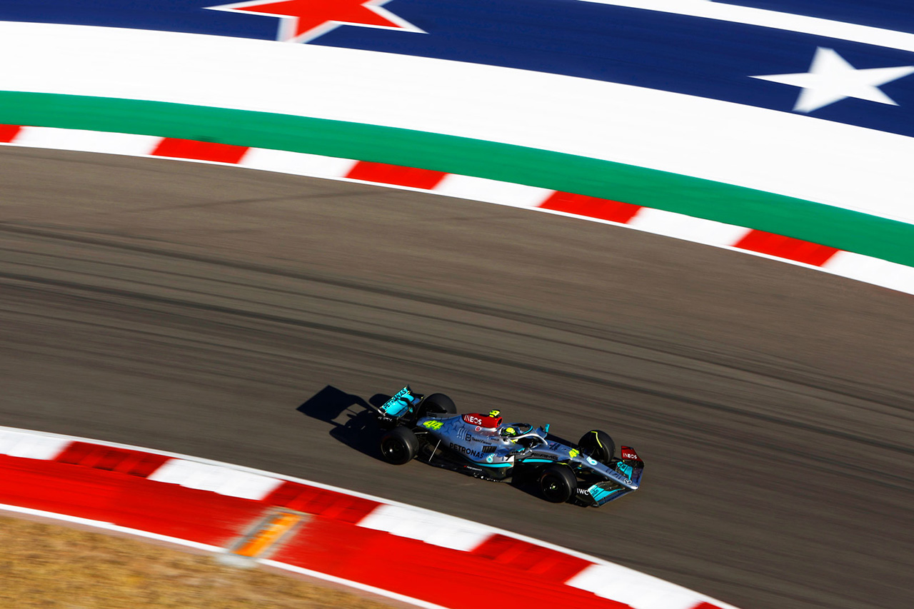 2022年 F1アメリカGP フリー走行3回目:順位結果