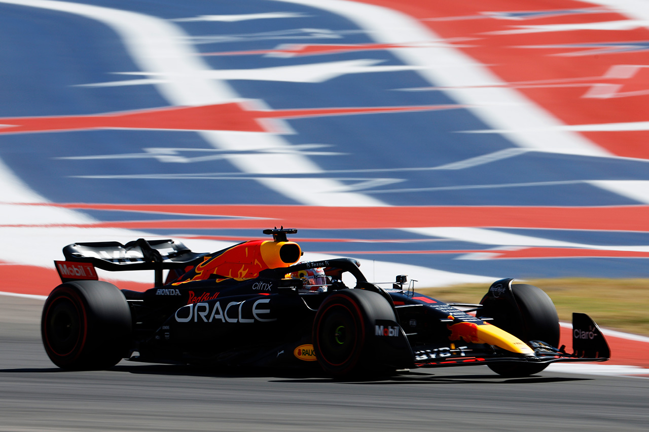 F1アメリカGP:マックス・フェルスタッペンが1分35秒突入でFP3最速