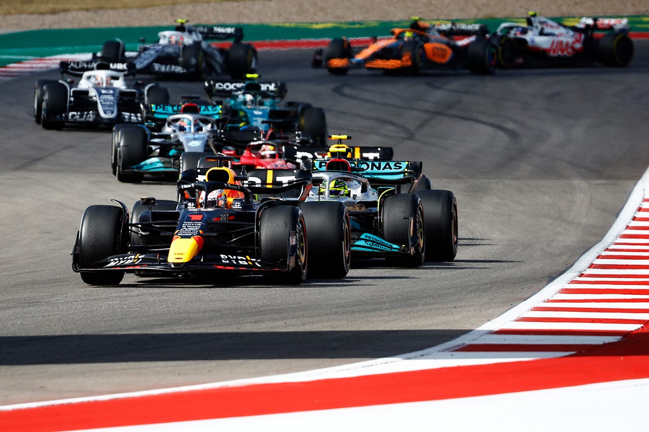 F1アメリカGP 速報：フェルスタッペン今季13勝目でシーズン最多記録タイ