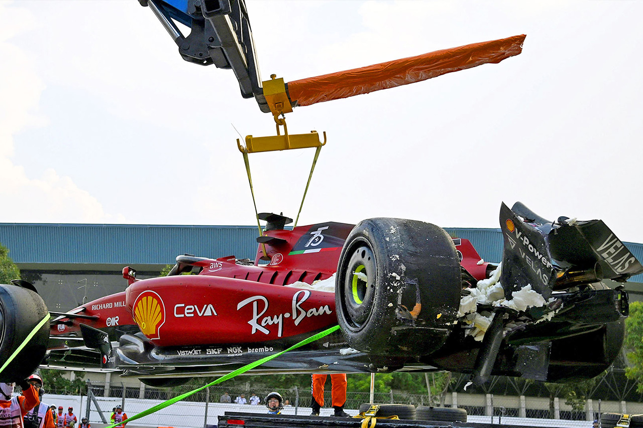 シャルル・ルクレール 「FP2のクラッシュが週末を狂わすことはない」
