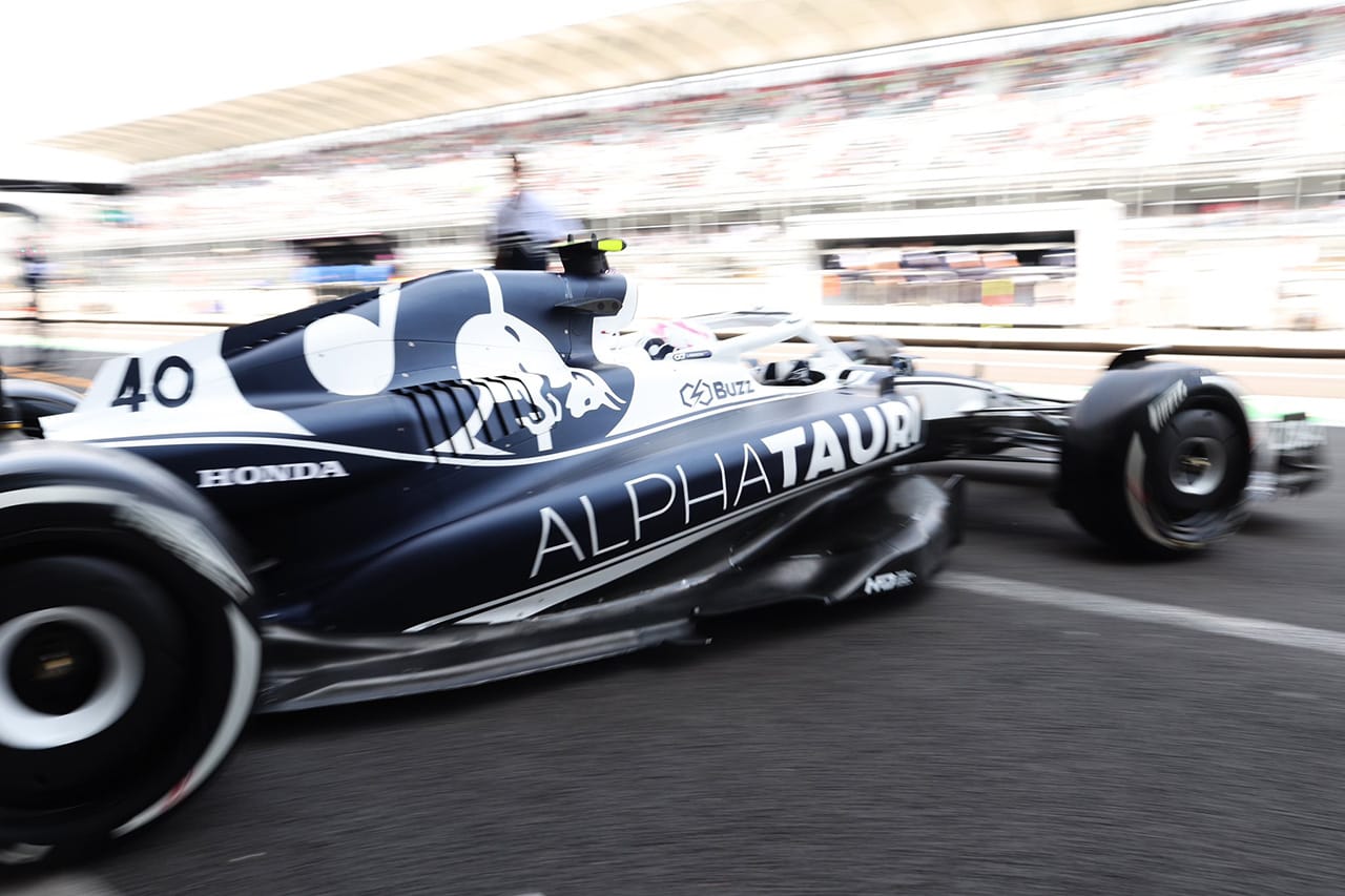 2022年 F1メキシコGP フリー走行1回目:順位結果