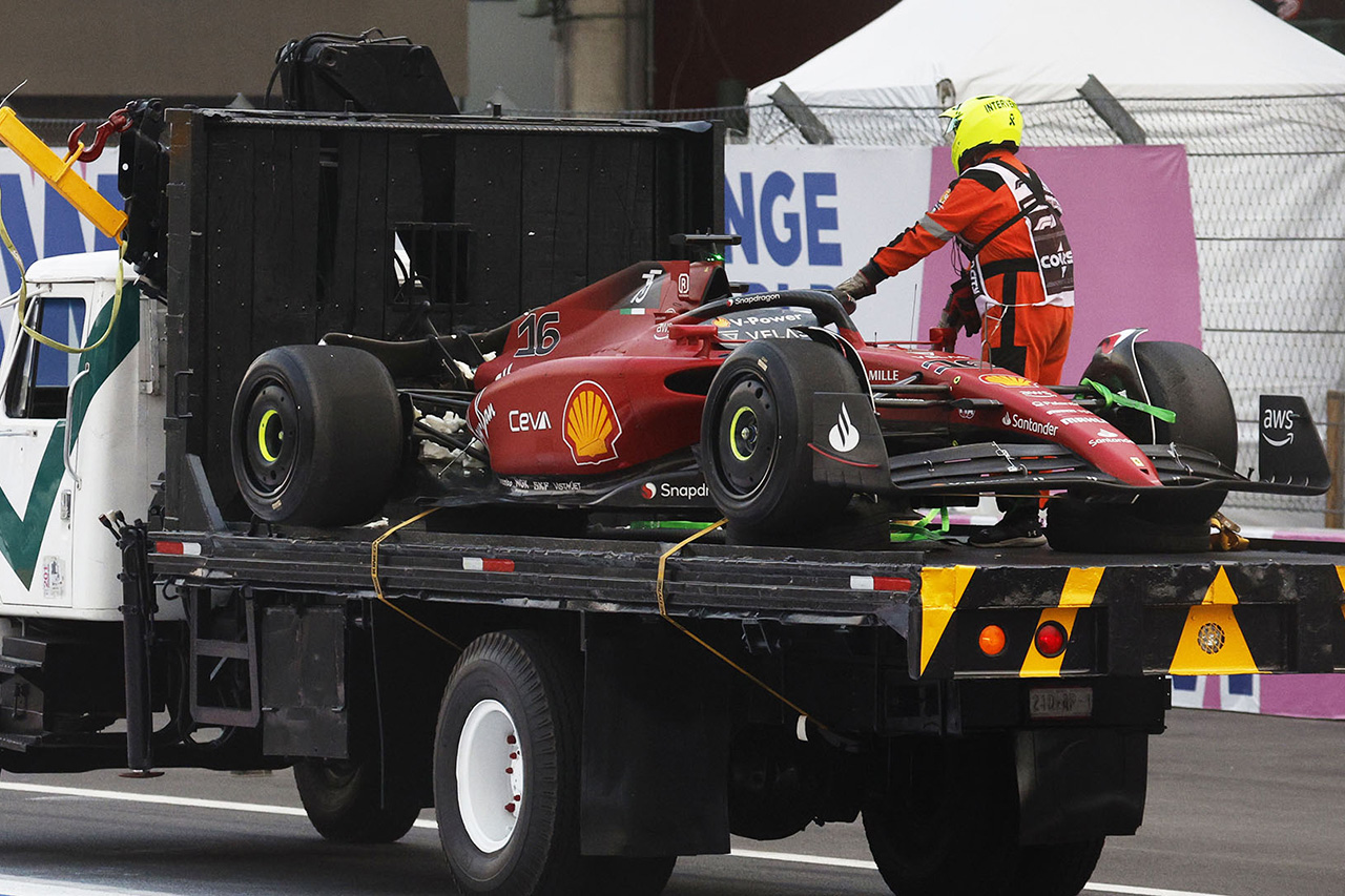 2022年 F1メキシコGP フリー走行2回目:順位結果