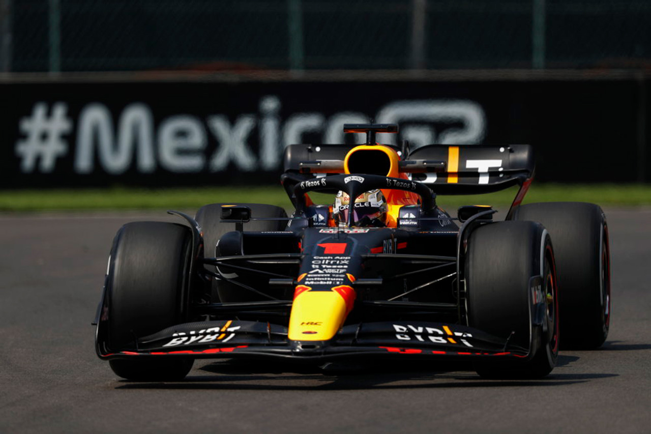 F1メキシコGP FP3 速報:マックス・フェルスタッペン3番手 角田裕毅9番手
