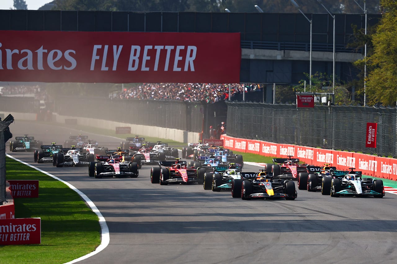 2022年F1メキシコGP 決勝：順位結果