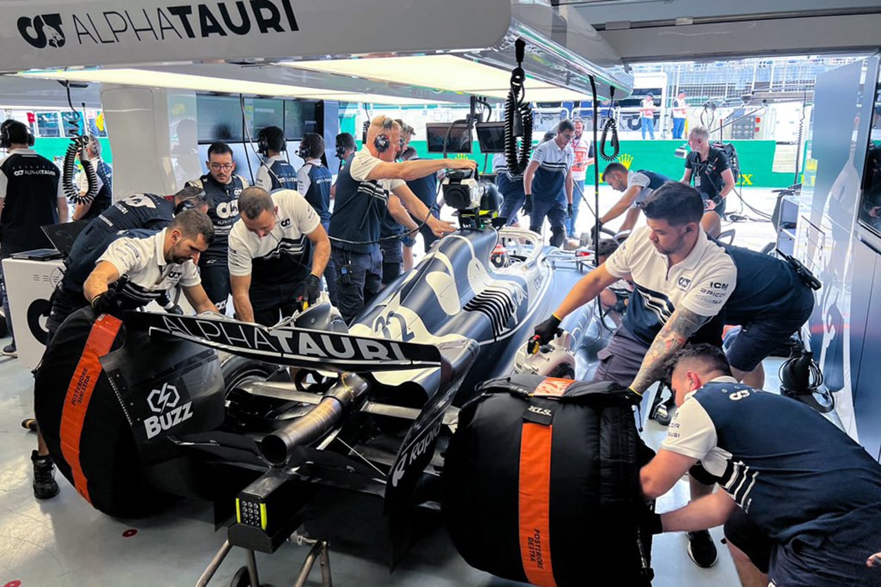 2022年 F1ブラジルGP フリー走行1回目：順位結果