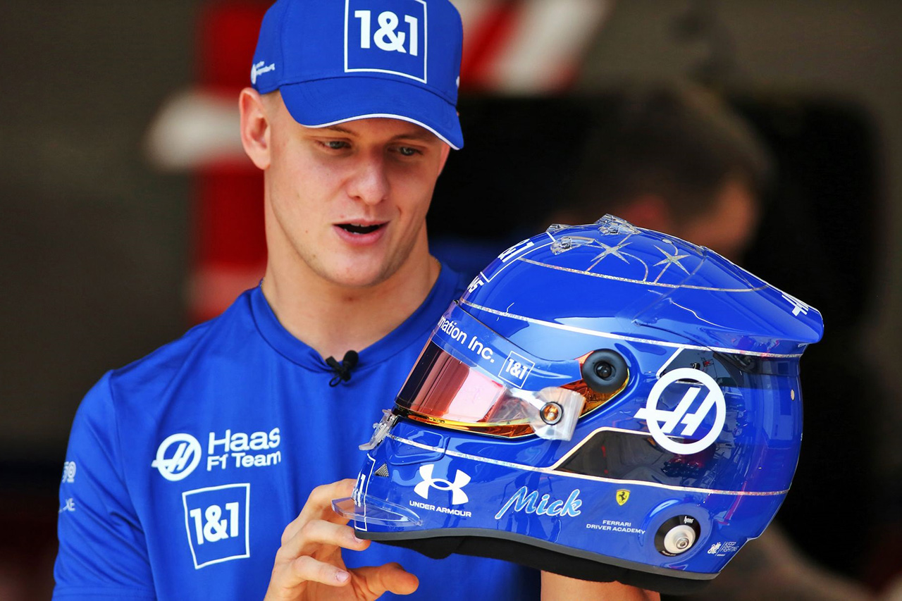 ミック・シューマッハ 2022年F1ブラジルGP スペシャルヘルメット
