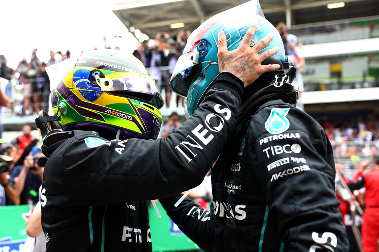 2022年 F1ブラジルGP 決勝:イギリス人の1-2フィニッシュは2010年以来